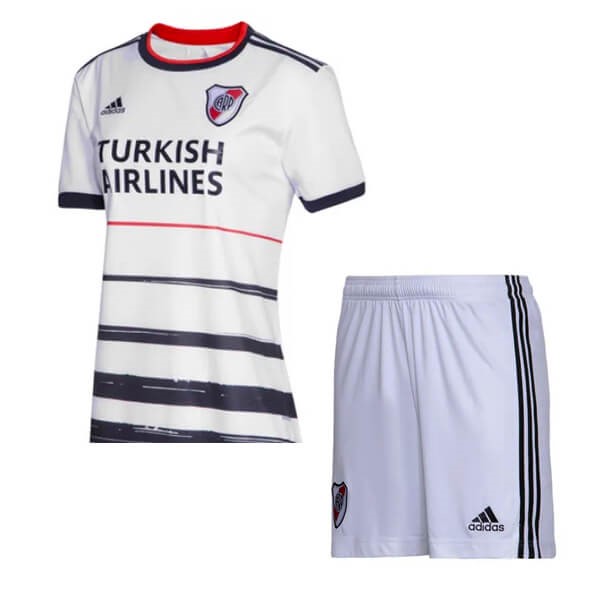 Trikot River Plate Ausweich Kinder 2019-20 Weiß Fussballtrikots Günstig